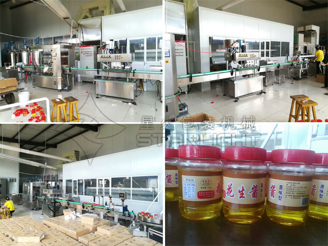 蜂蜜灌裝機生產(chǎn)線(xiàn)案例實(shí)拍